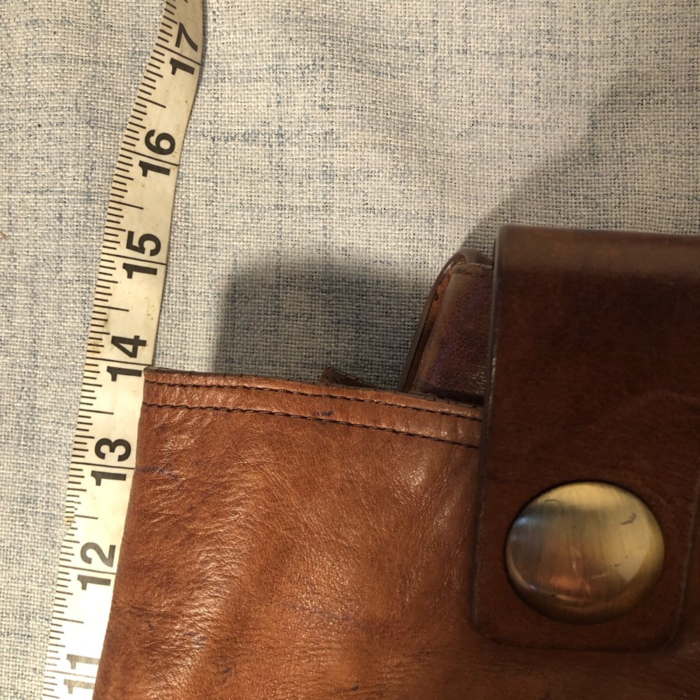 Kooba Brown Leather Bucket Bag with gold hardware - Picture 9 of 15